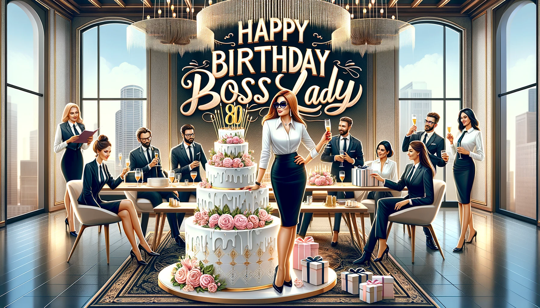 Happy Birthday Messages For Boss Lady