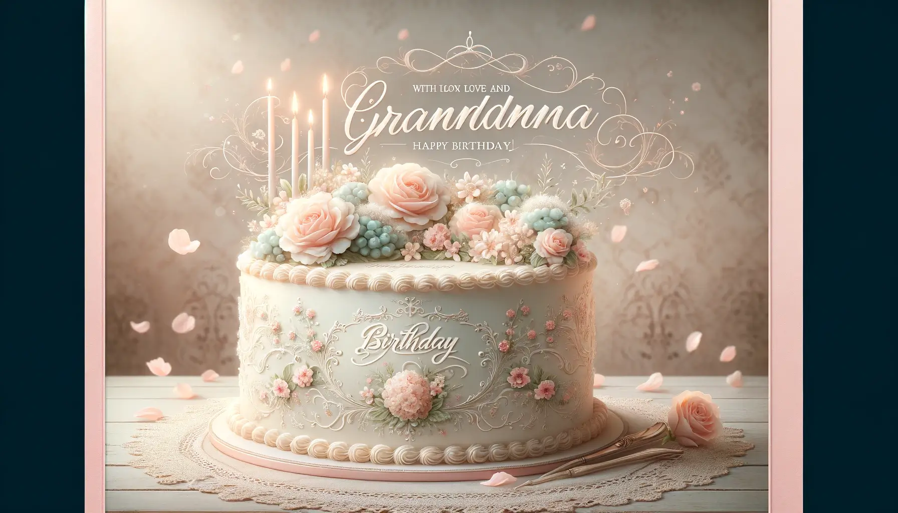 Sentimental Birthday Messages for Grandma