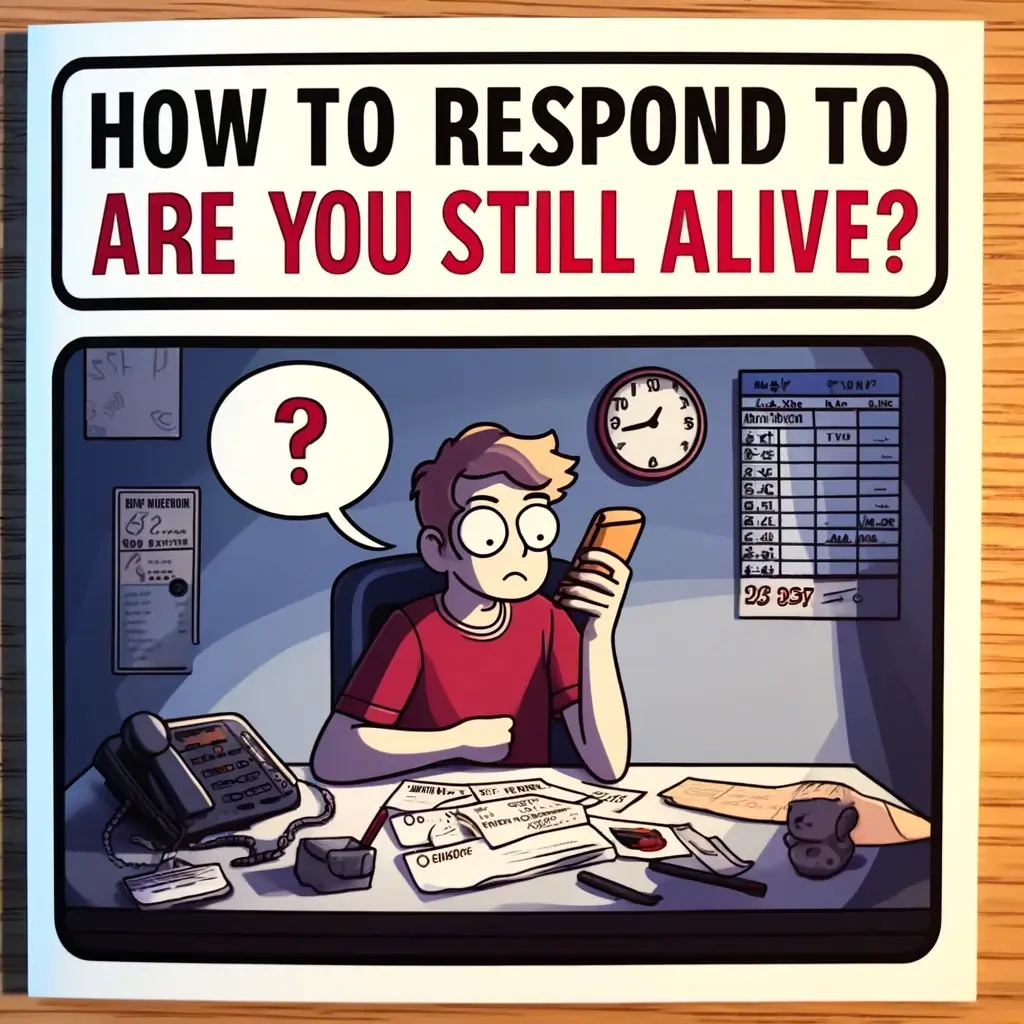 How to Respond to 'Are You Still Alive