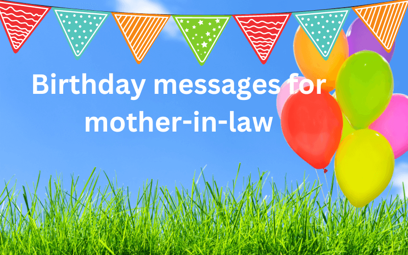 birthday messages for mother-in-law