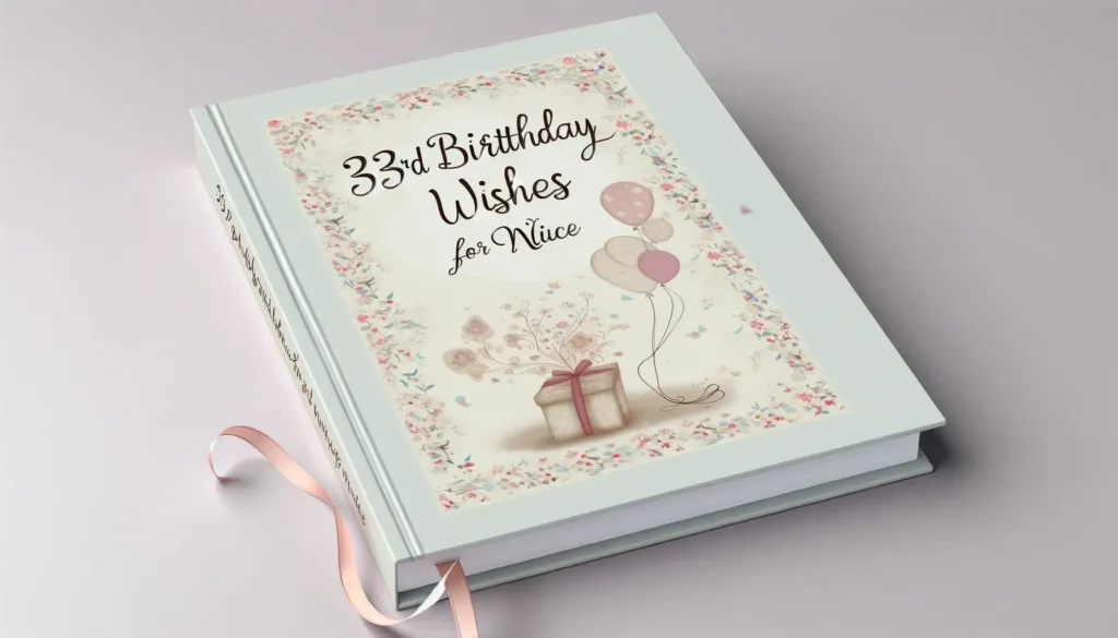 33rd Birthday Wishes For Niece