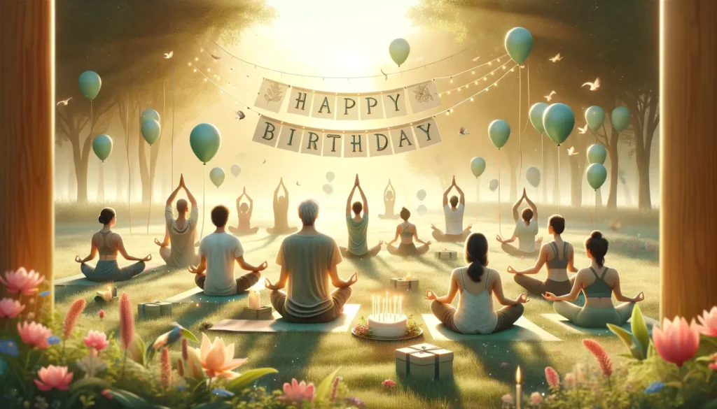 Funny Yoga Birthday Wishes