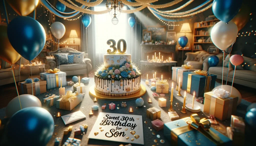 Sweet 30th Birthday Messages For Son