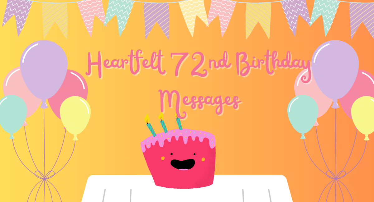 Happy 72nd Birthday Wishes: Heartfelt Messages for an Unforgettable ...