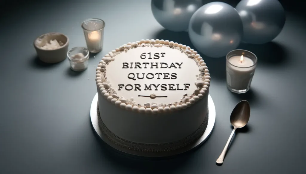 61st Birthday Quotes For Myself