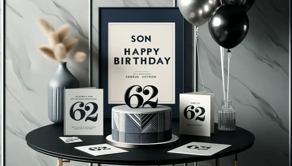 62nd Birthday Messages For Son