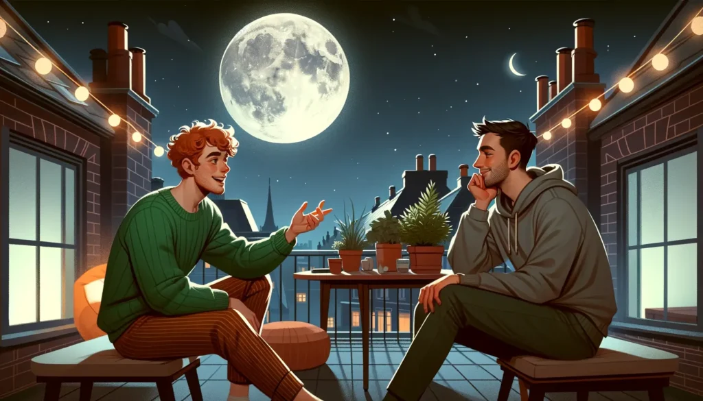 Casual Response To The Moon Is Beautiful Isn't It