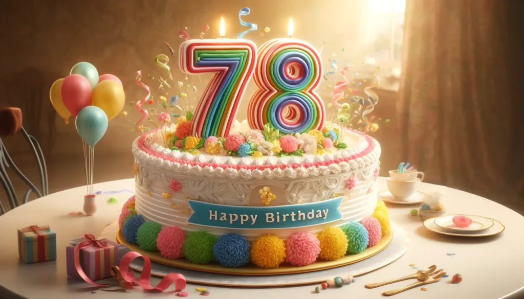 Happy 78th Birthday Wishes and Messages Celebrate in Style!