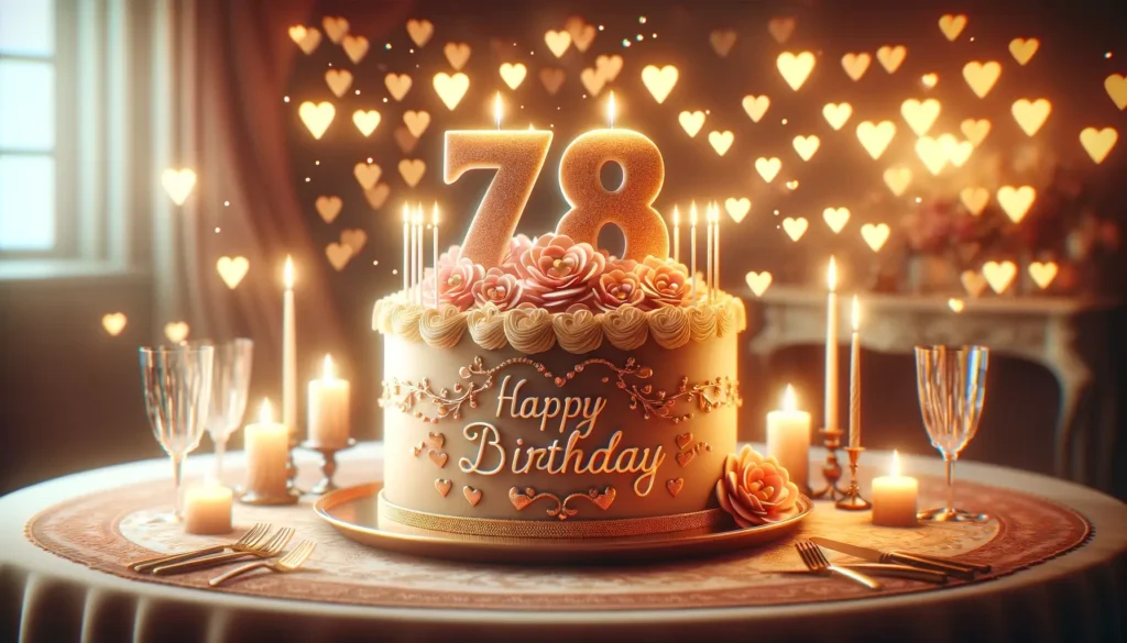 Heartwarming 78th Birthday Wishes