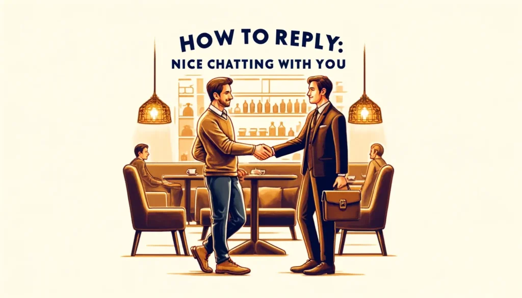 How to Reply Nice Chatting With You Mastering the Art of Polite Conversations