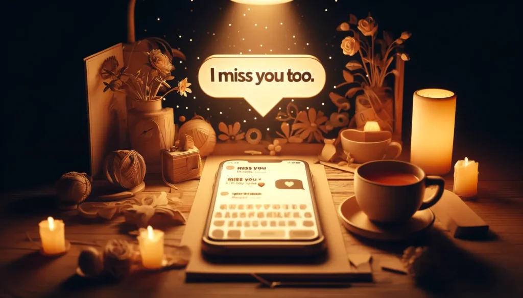 Reply To I Miss You Text From A Girl
